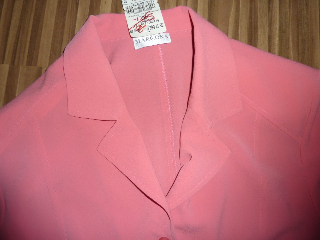 Damen Bluse NEU Gr. 40 M L rosa MARCONA Sommerbluse zu Top Rock Hose