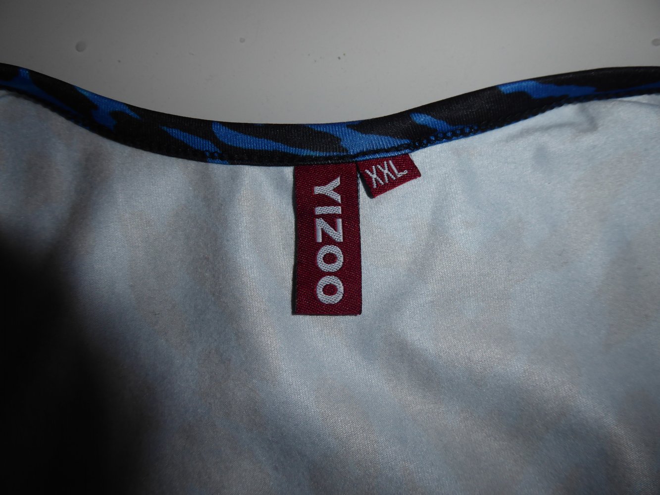 KLeid Minikleid NEU YIZOO Gr. M L 40 42 LEO LOOK blau schwarz Sommerkleid