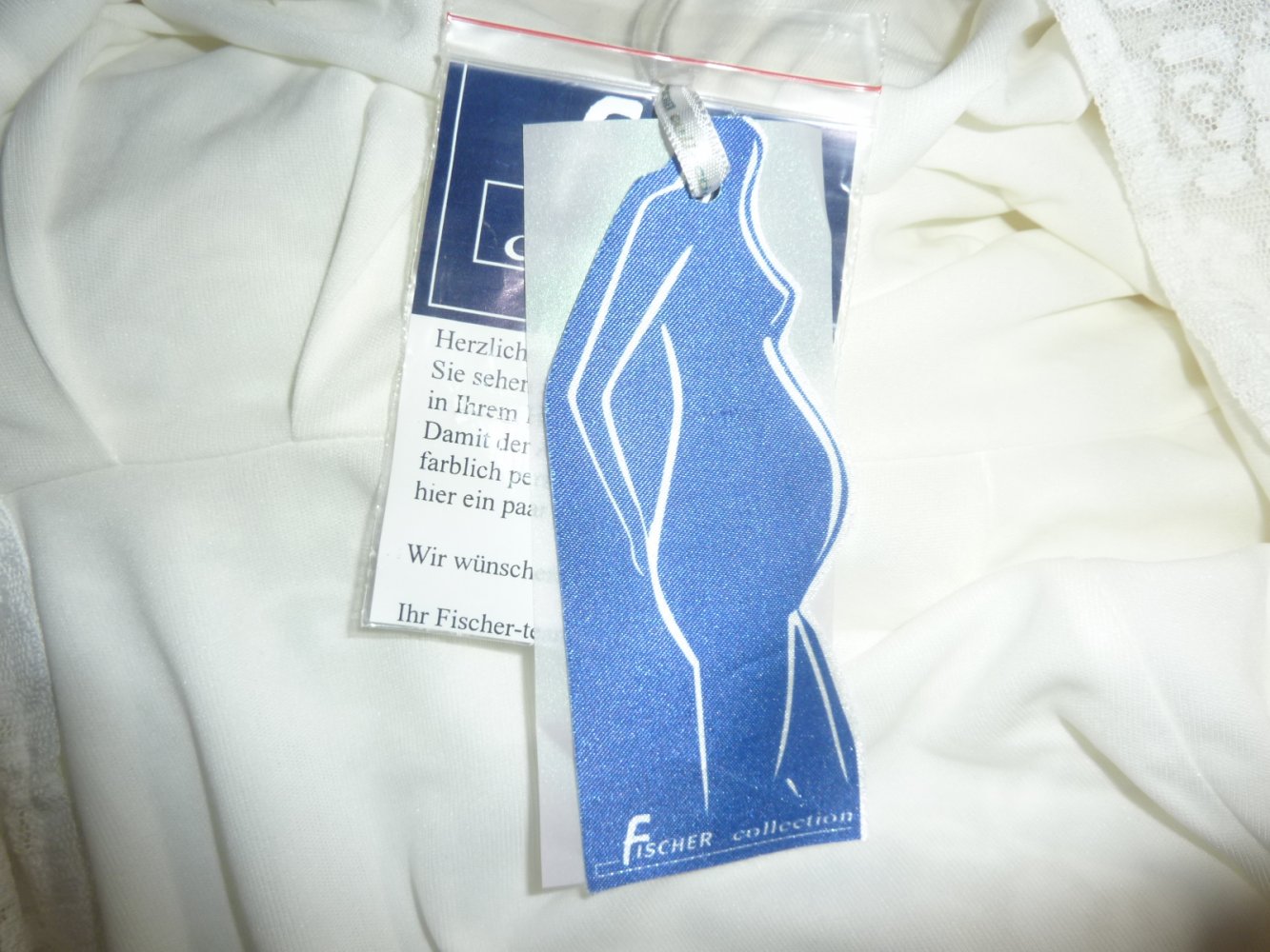 Kleid Sommerkleid Umstand Brautkleid NEU 50 46 creme Fischer Umstandskleid Hochzeitskleid 390 €