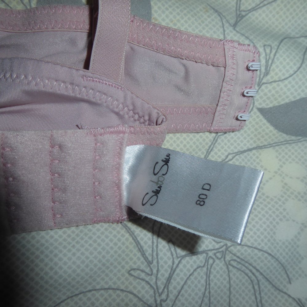 T-Shirt BH Skin to skin 80 D altrosa rosa schlicht doppellagig nicht gepusht