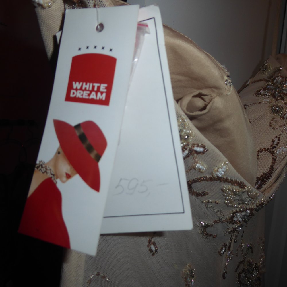 Abendkleid Brautkleid 38 cappuccino beige Standesamtkleid White Dream Ballkleid Hochzeitskleid