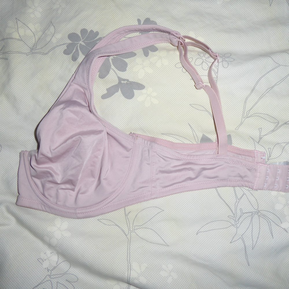 T-Shirt BH Skin to skin 80 D altrosa rosa schlicht doppellagig nicht gepusht