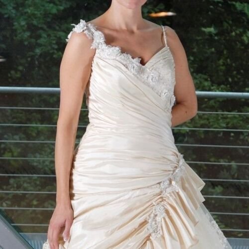 Brautkleid NEU 38 Alexia creme ivory chamapgner Hochzeitskleid NEU Sissykleid Ballkleid