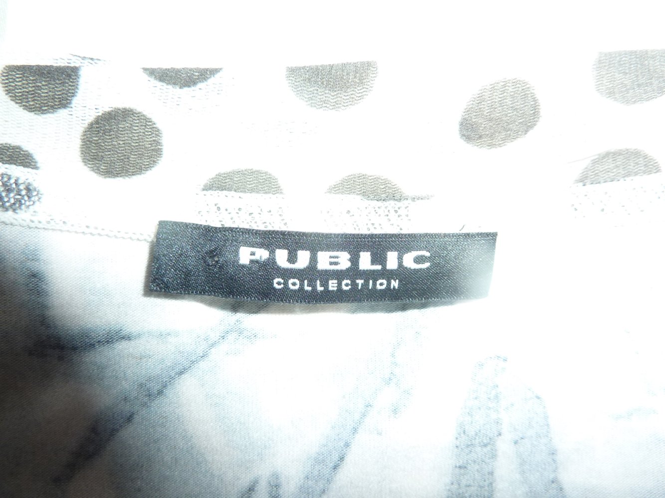 Damen Bluse 40 bis 42 M L neuwertig Wickelbluse Public Viskose langarm