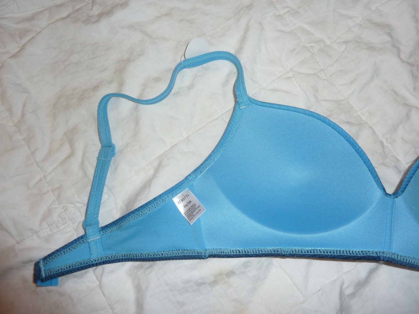 Bikini NEU BH 36 38 Slip 40 42 blau