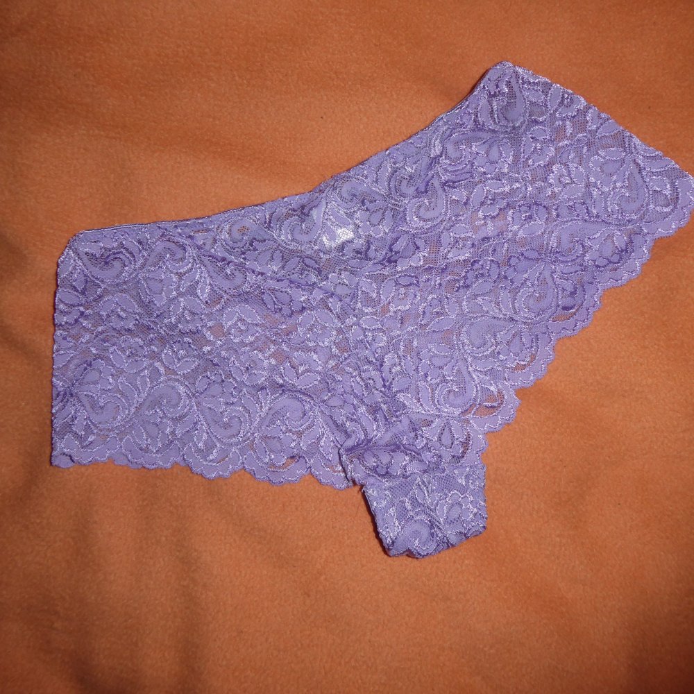 Damen Slip Hipster Panty lila Leo flieder 40 42 44 Spitze neuwertig