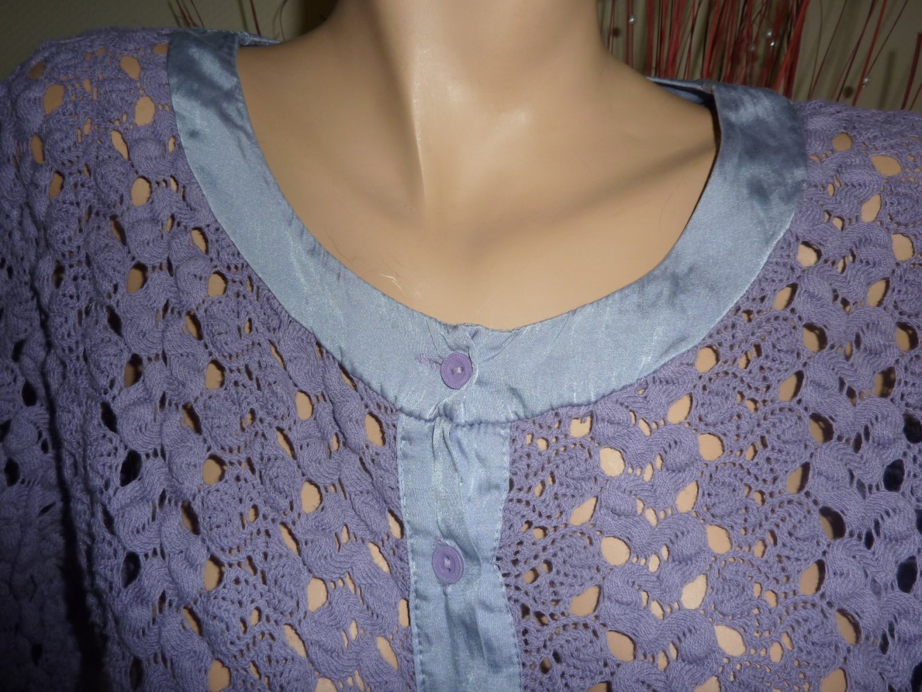 Cardigan SEIDE lila Gr. M 38 40 wie NEU MARKE Feinstrick Strickjacke Jacke 159 €