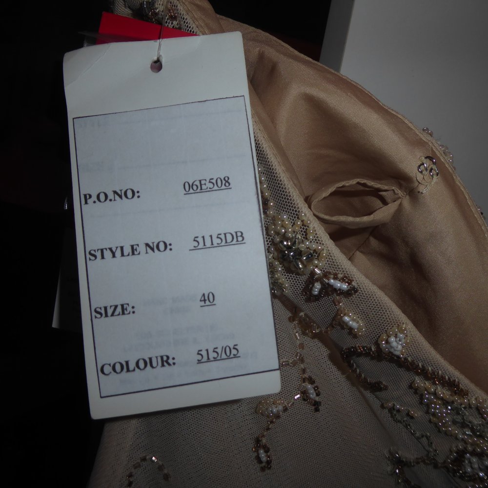 Abendkleid Brautkleid 38 cappuccino beige Standesamtkleid White Dream Ballkleid Hochzeitskleid