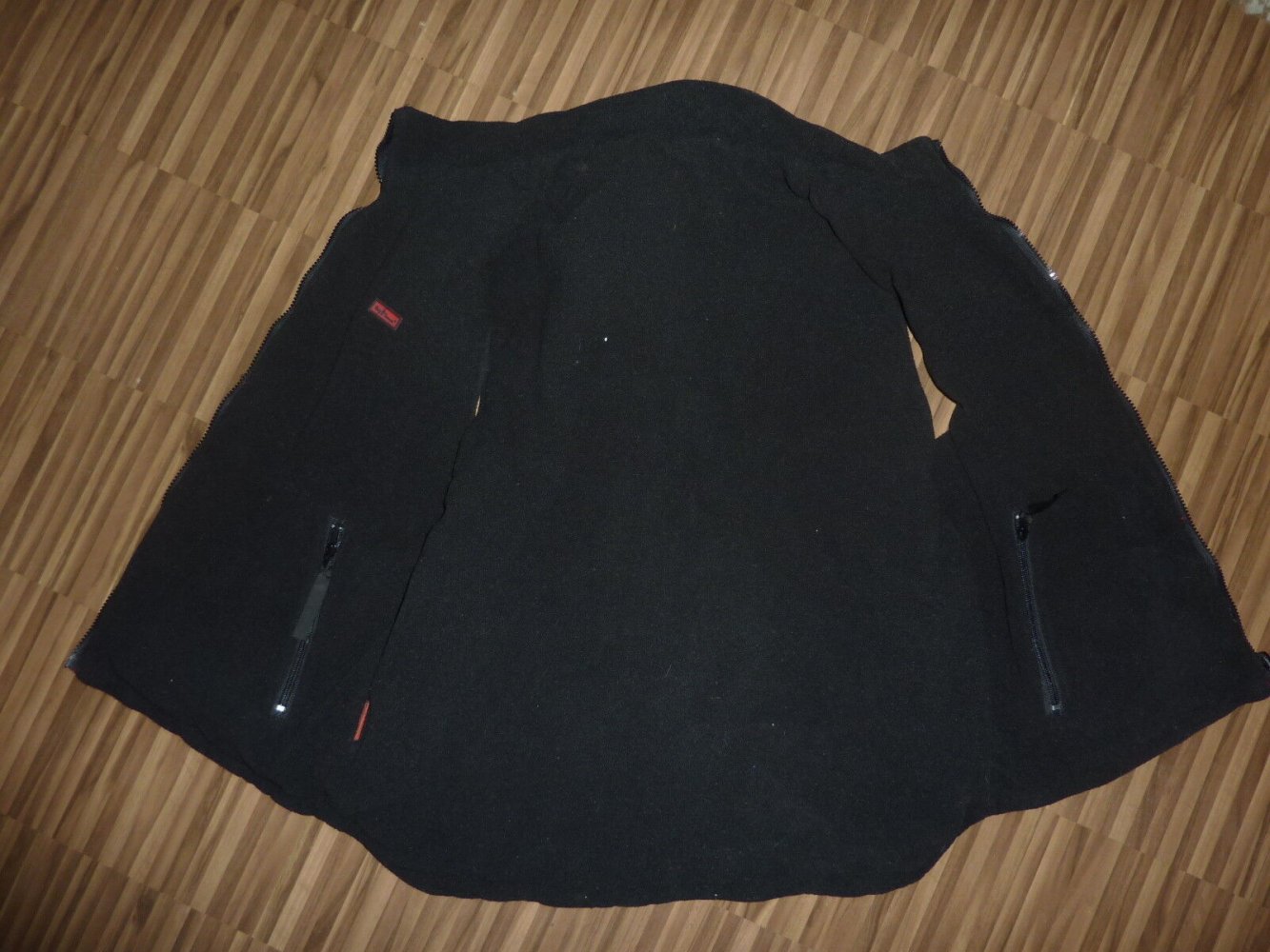 Jungen Herren WEste Winterweste Wendeweste schwarz rot S 164 166 168 Steppweste