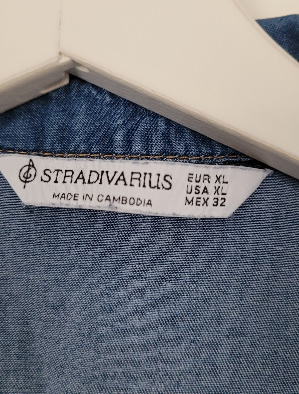 Stradivarius Jeanskleid Gr. XL