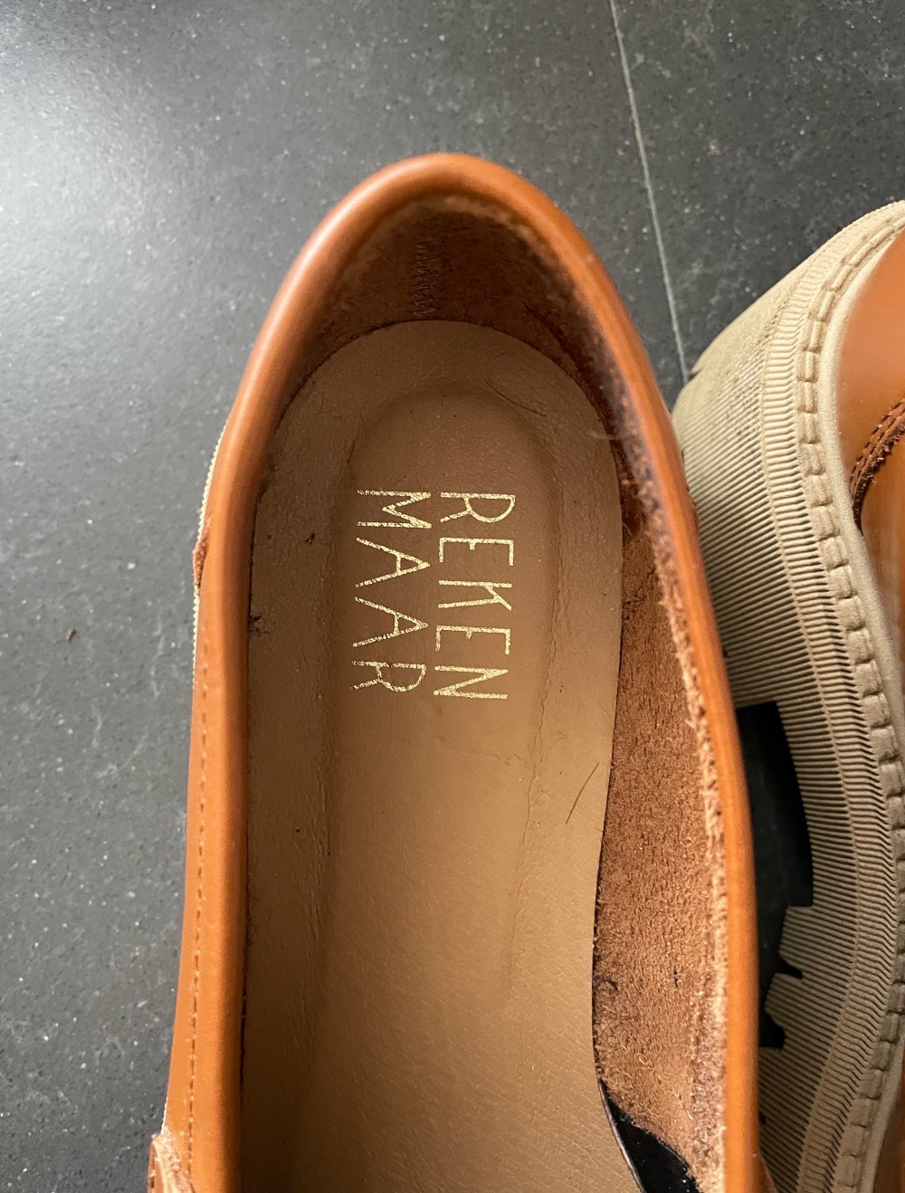 Reken Maar Chunky Loafer 37 2x getragen