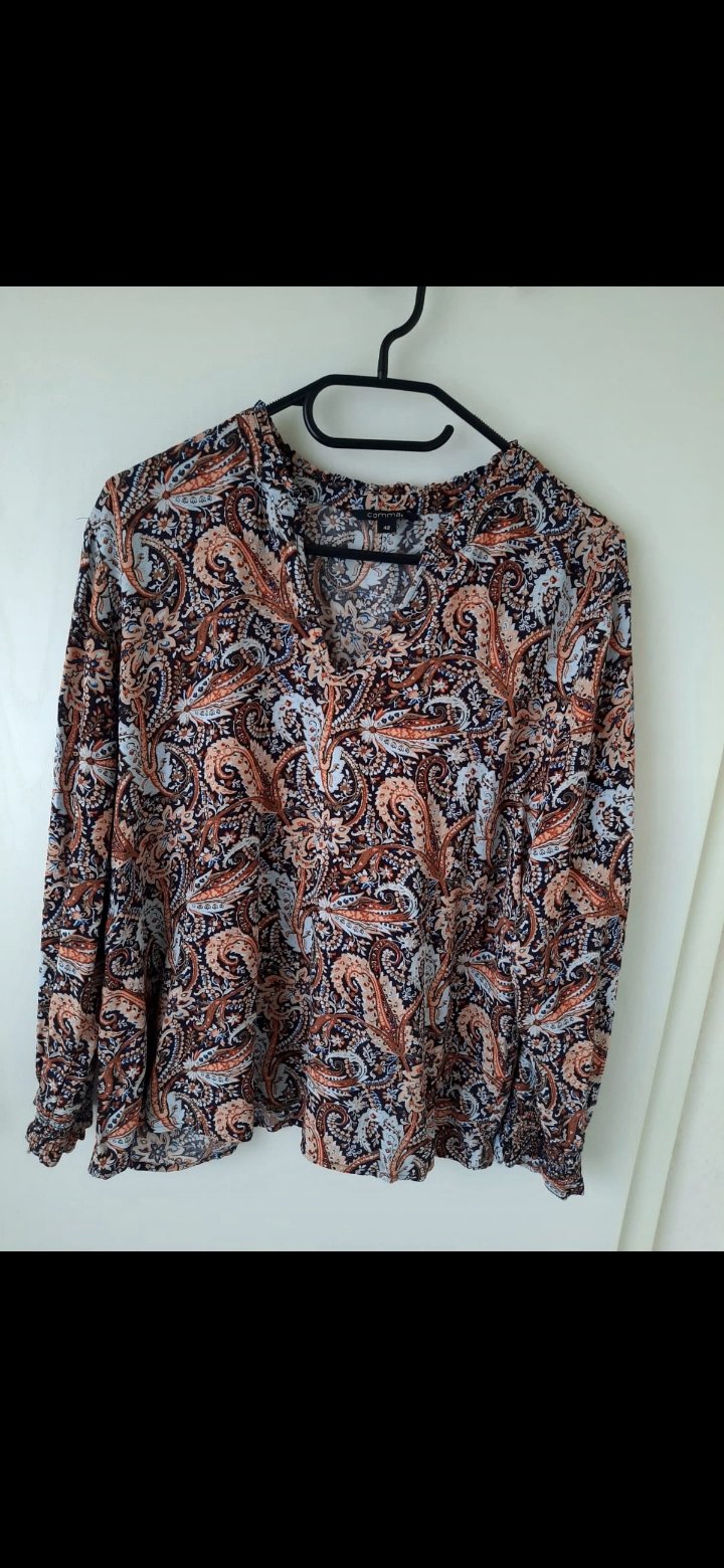 Langarmshirt bunt Comma wie neu