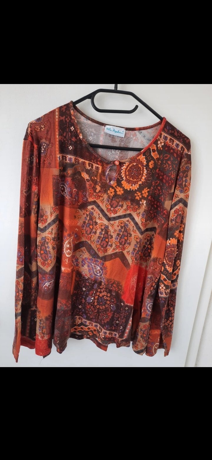 Langarmshirt bunt Ulla Popken