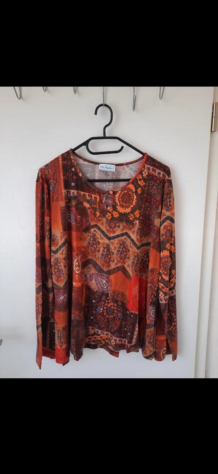 Langarmshirt bunt Ulla Popken