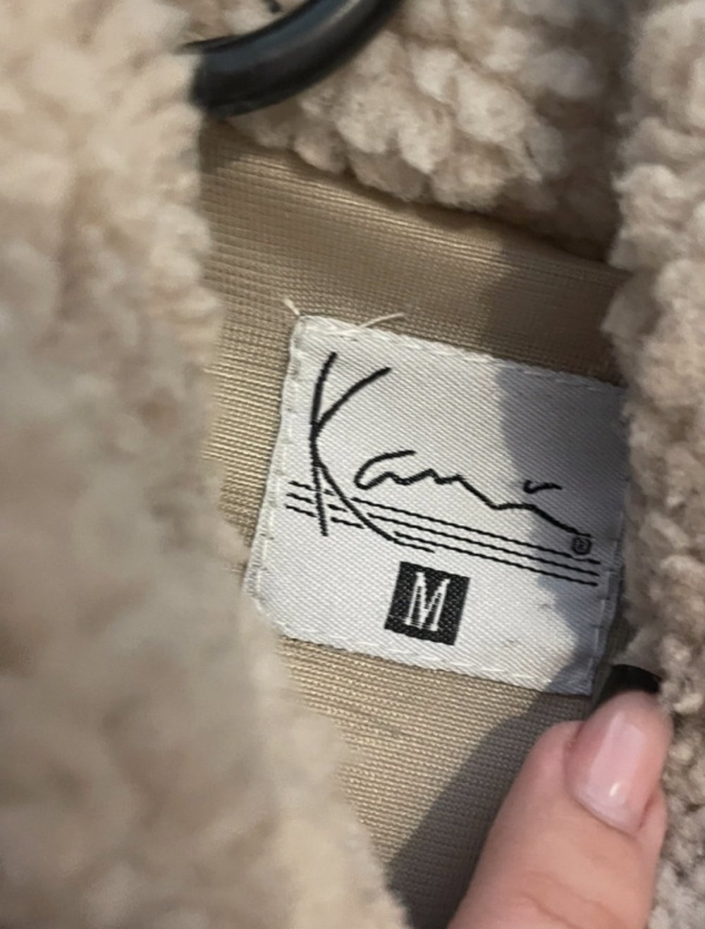 Karl Kani Small Signature Teddy Hoodie