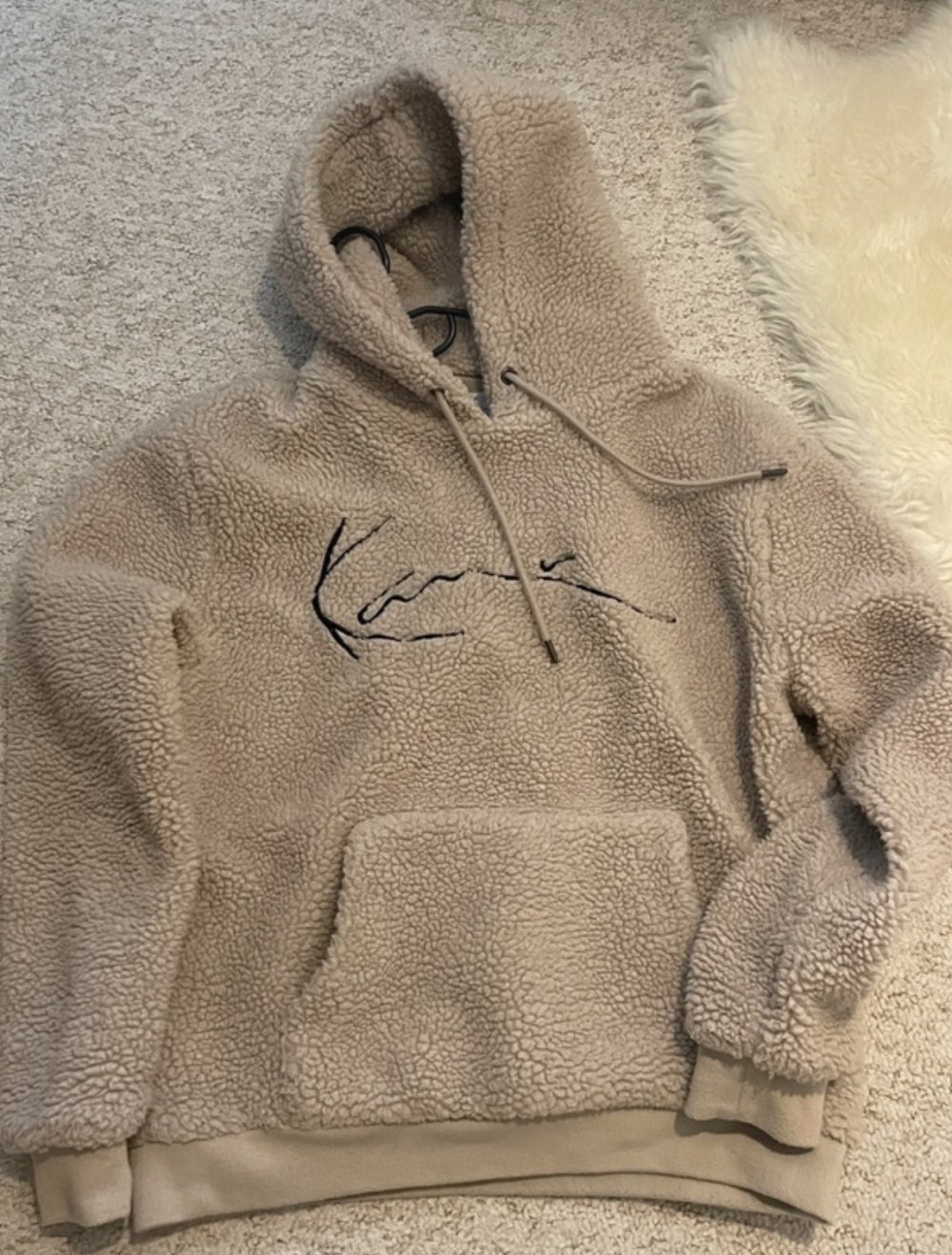 Karl Kani Small Signature Teddy Hoodie