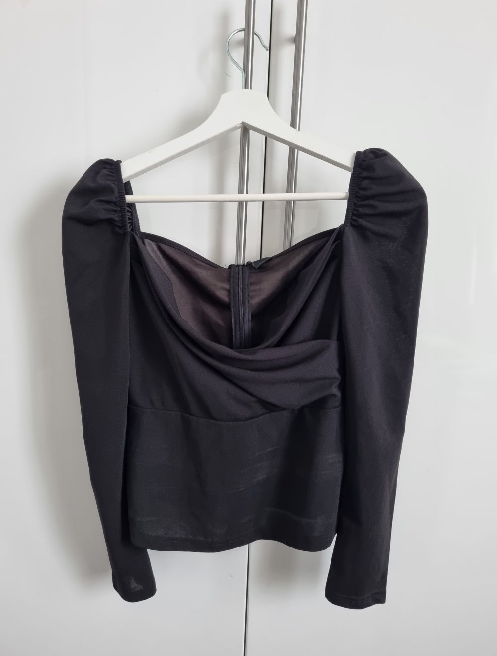 Bluse, schwarze Bluse, Top, Oberteil, Event, Shirt