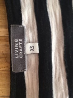 Gestreiftes Kleid von Living Crafts