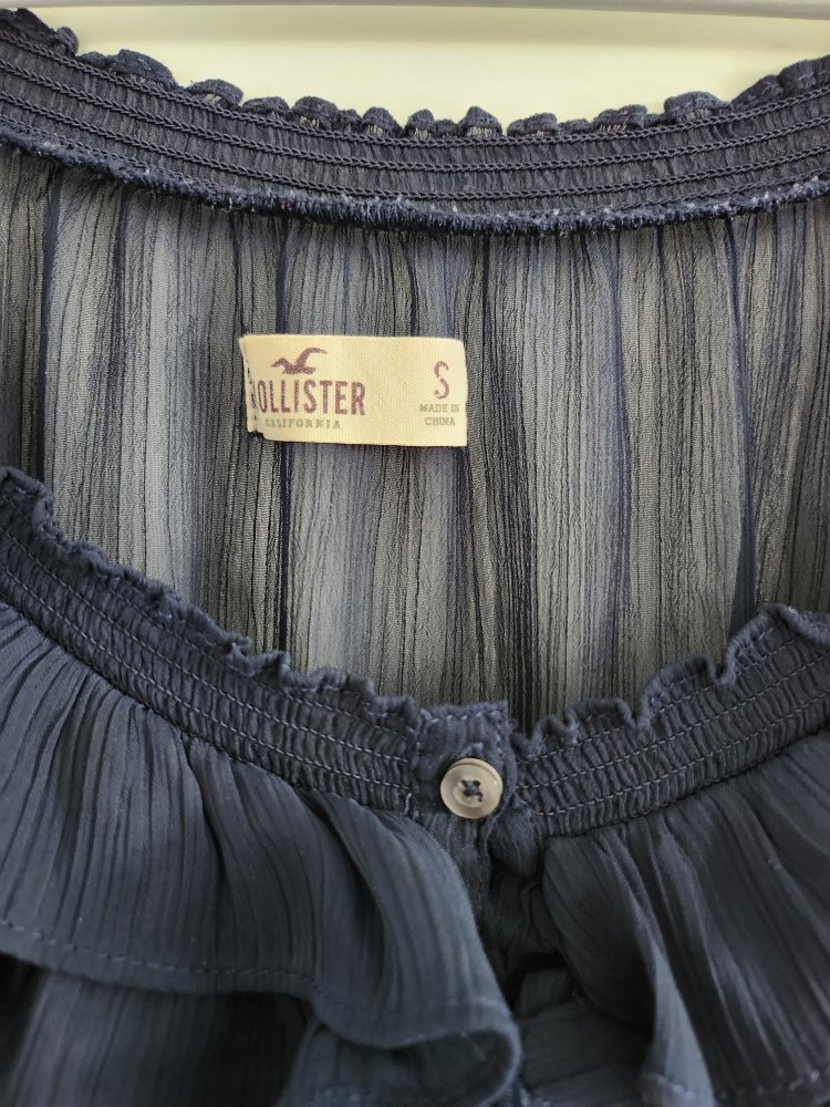 Hollister Bluse Marine S
