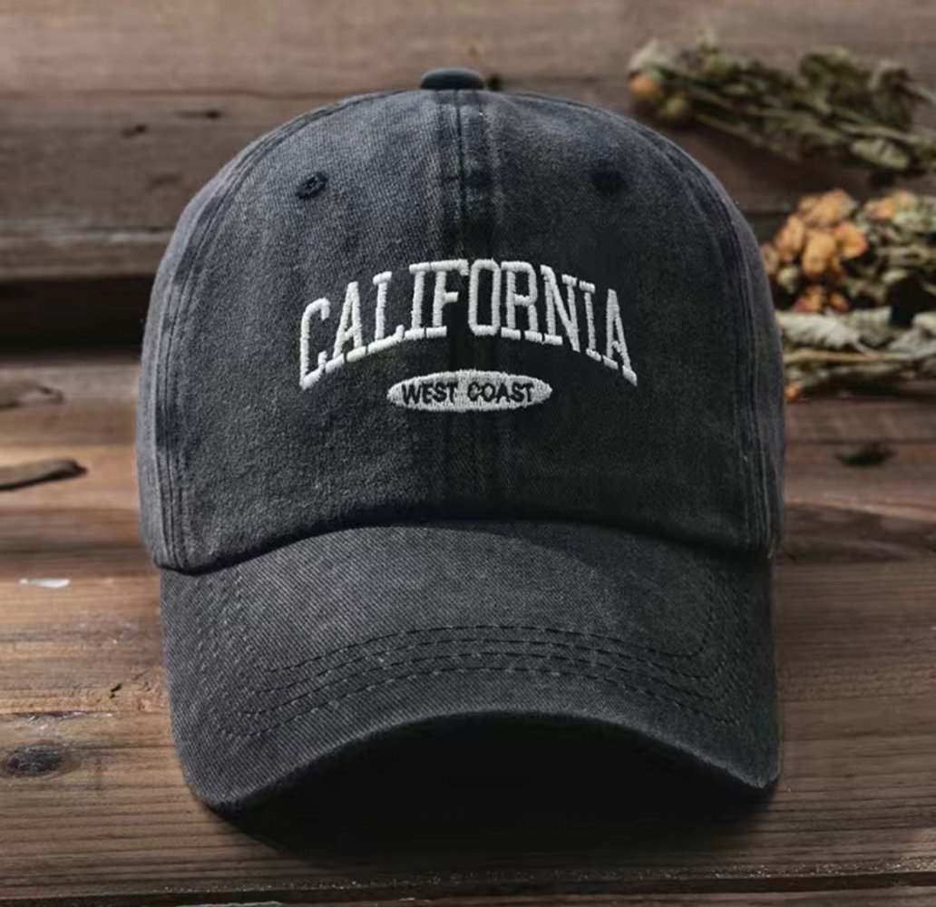 vintage basecap unisex gewaschene Baumwolle bestickt