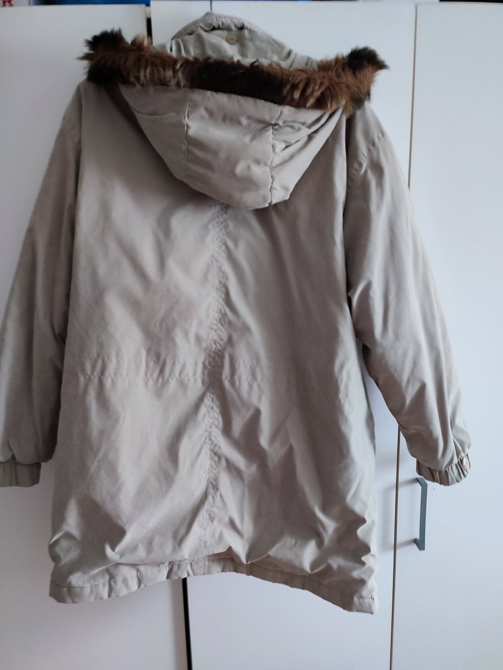 Winterjacke, lang und warm