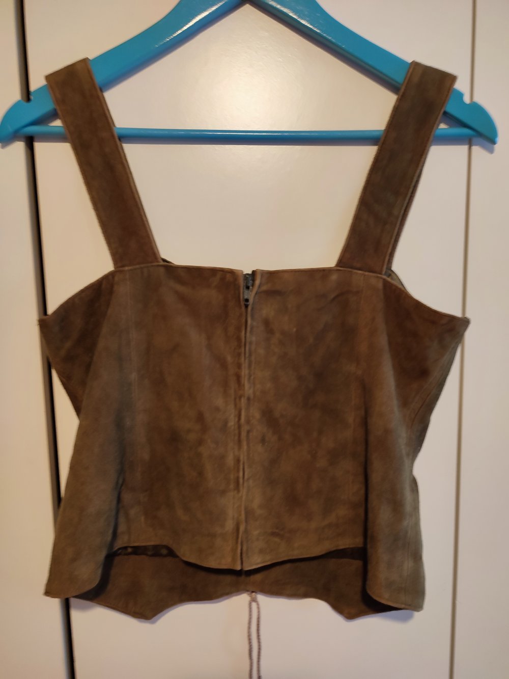 Trachten-Mieder, Hirschleder