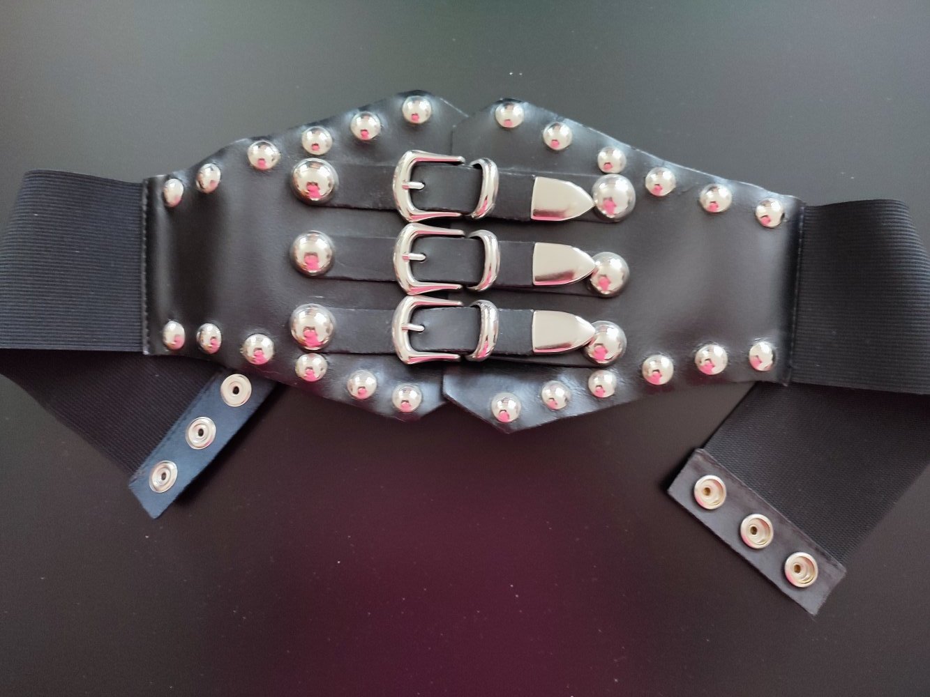 Breiter Ledergürtel