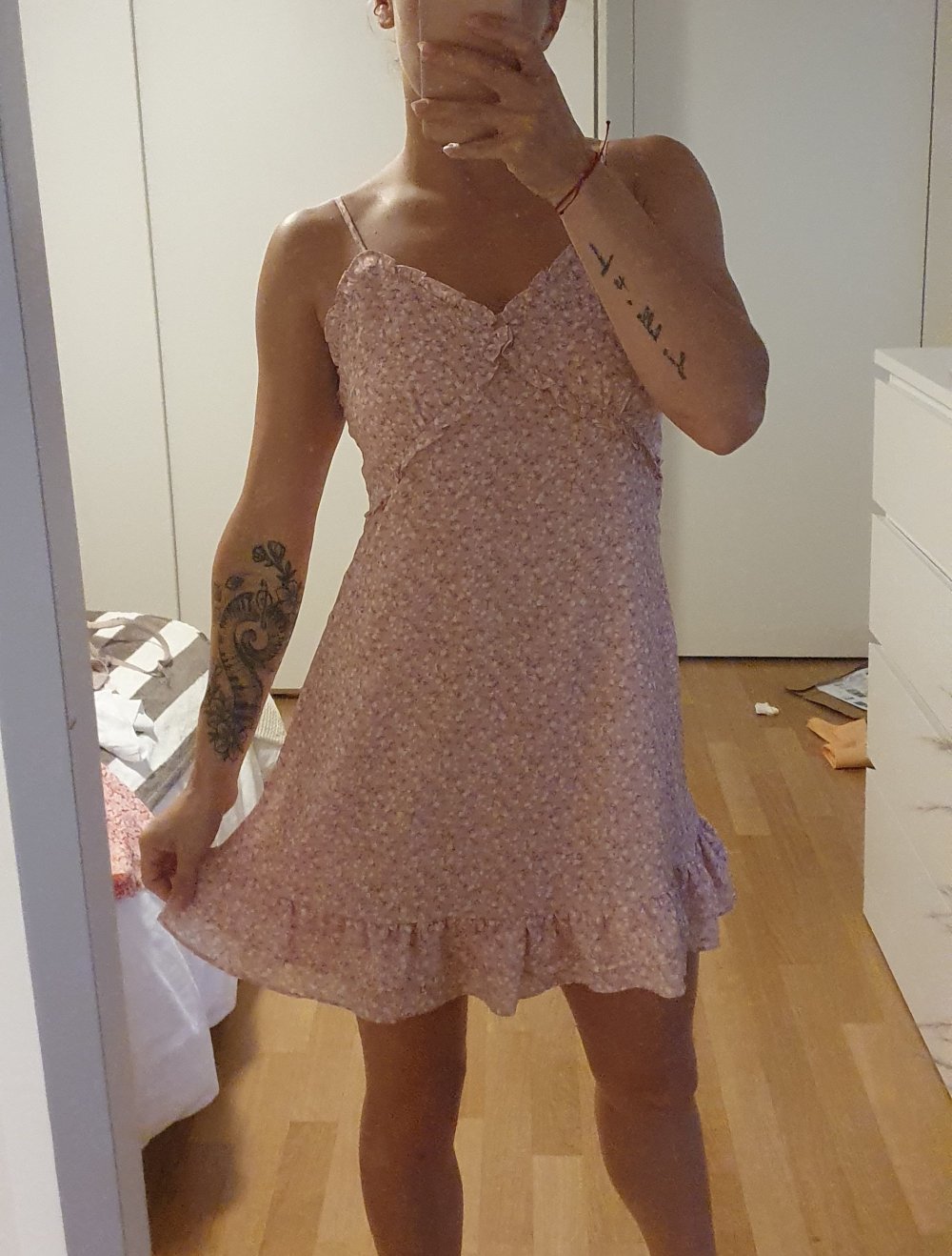 sommer Klein in rosa mit Muster
