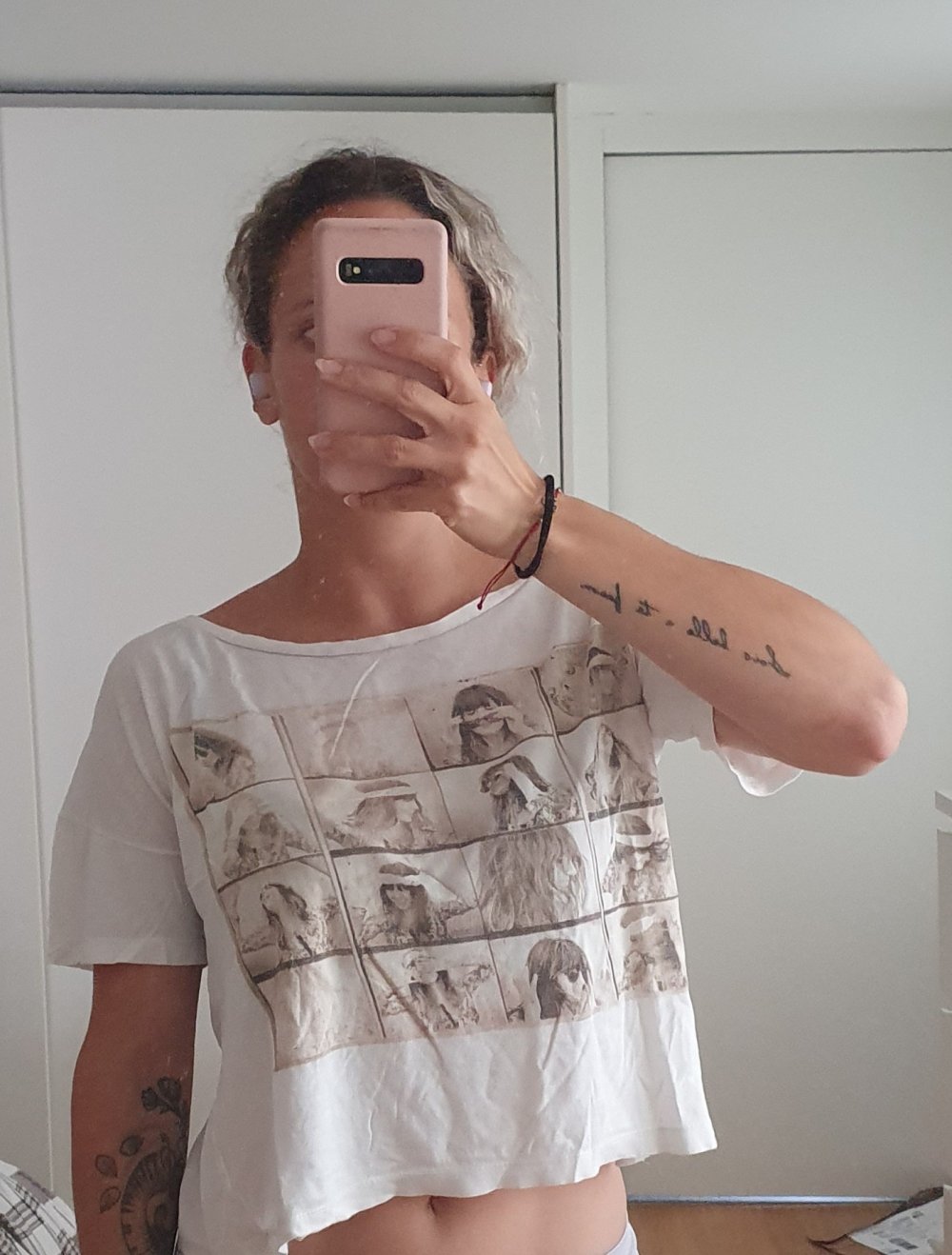 Weisses Foto, Foto aufdruck