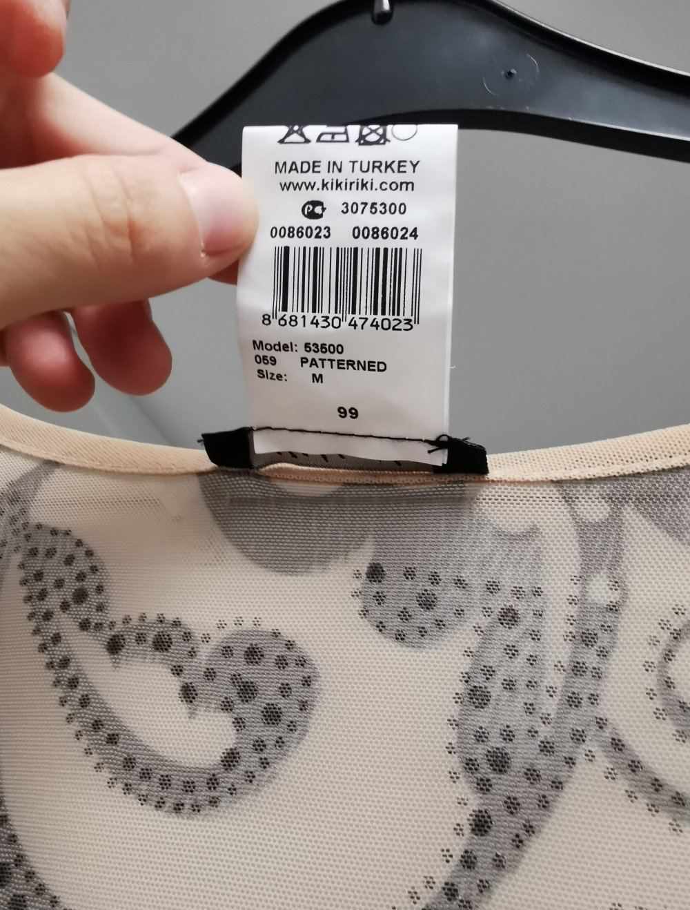 Pailletten Kleid, Hautfarbe, schwarz