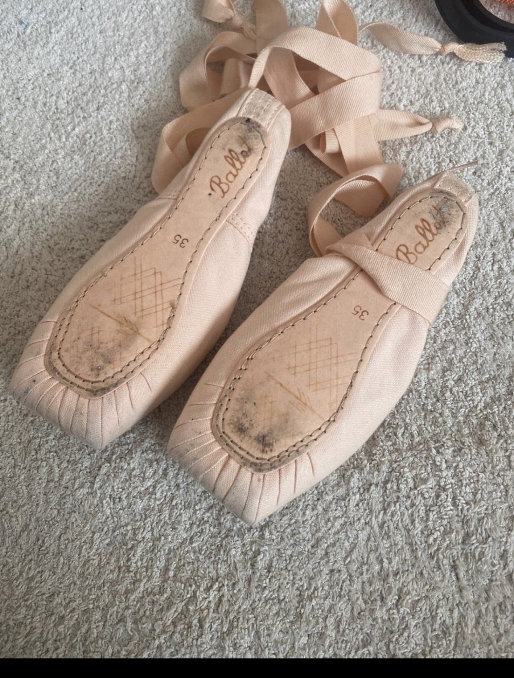 Spitzenschuhe Ballettschuhe Gr.35