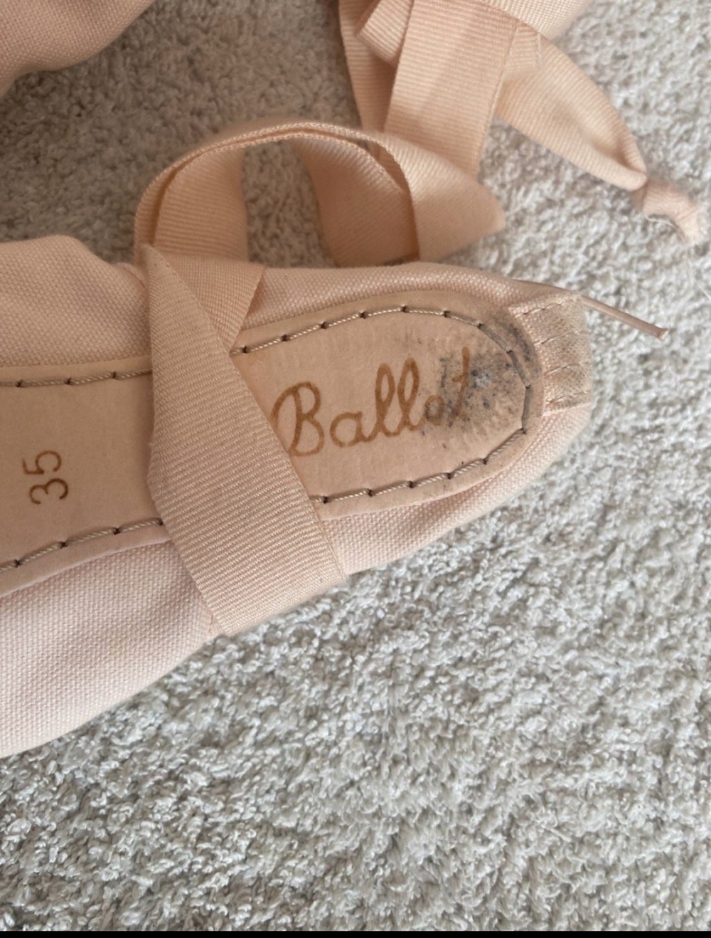 Spitzenschuhe Ballettschuhe Gr.35