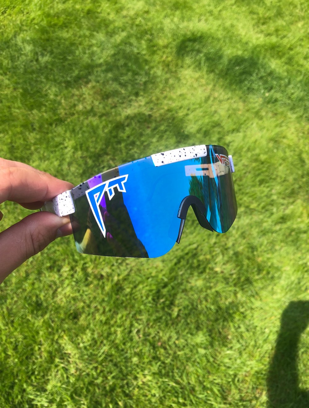 Schnelle Brille Blau