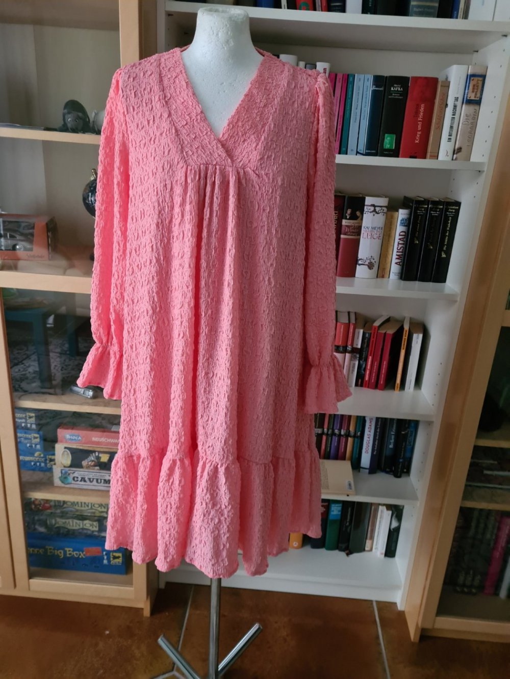 YAS Kleid A-Linie, Locker geschnitten Oversized Gr. 36