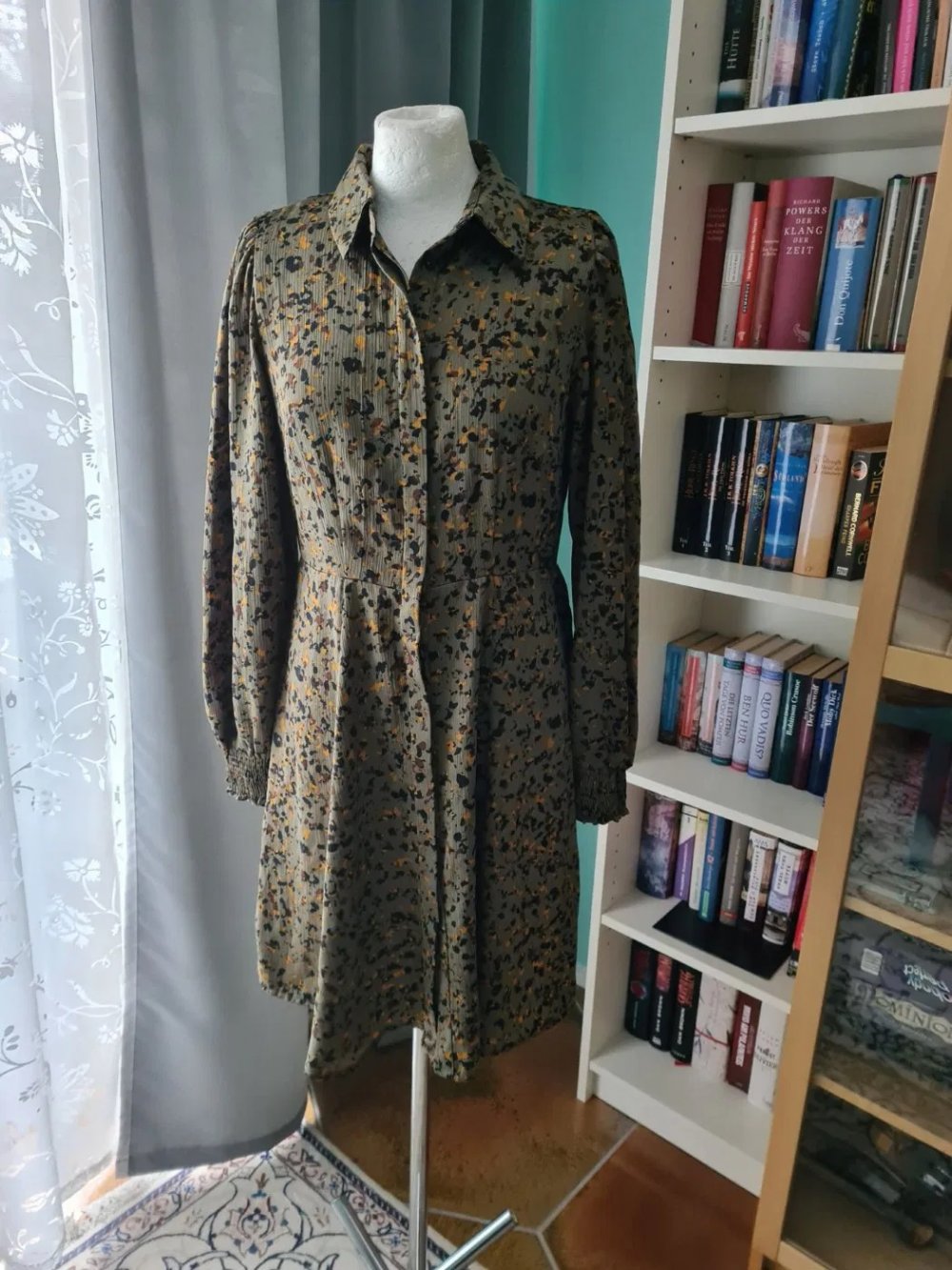 Blusenkleid Minikleid Vero Moda Gr. M Langarm € 40