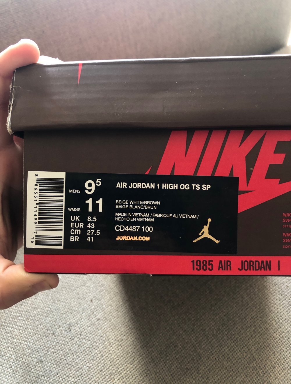 Air Jordan 1 High OG Travis Scott