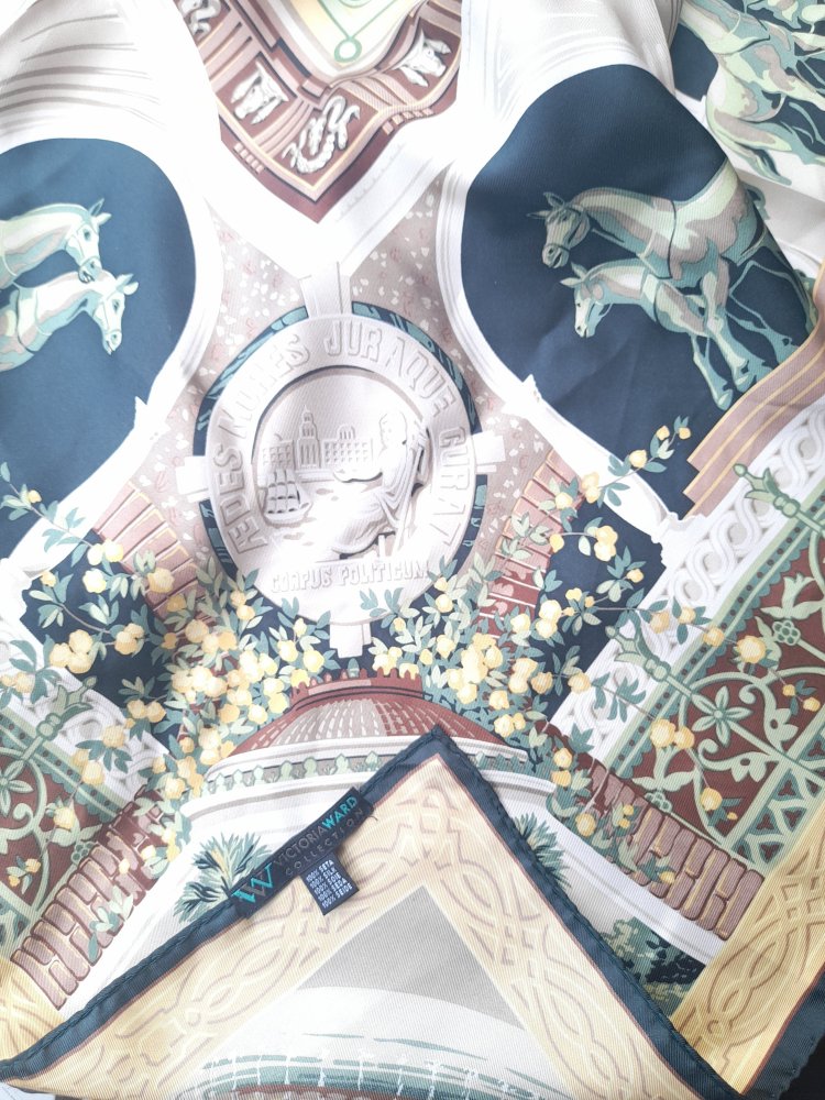 Seidenschal von Victoria Ward - Charleston