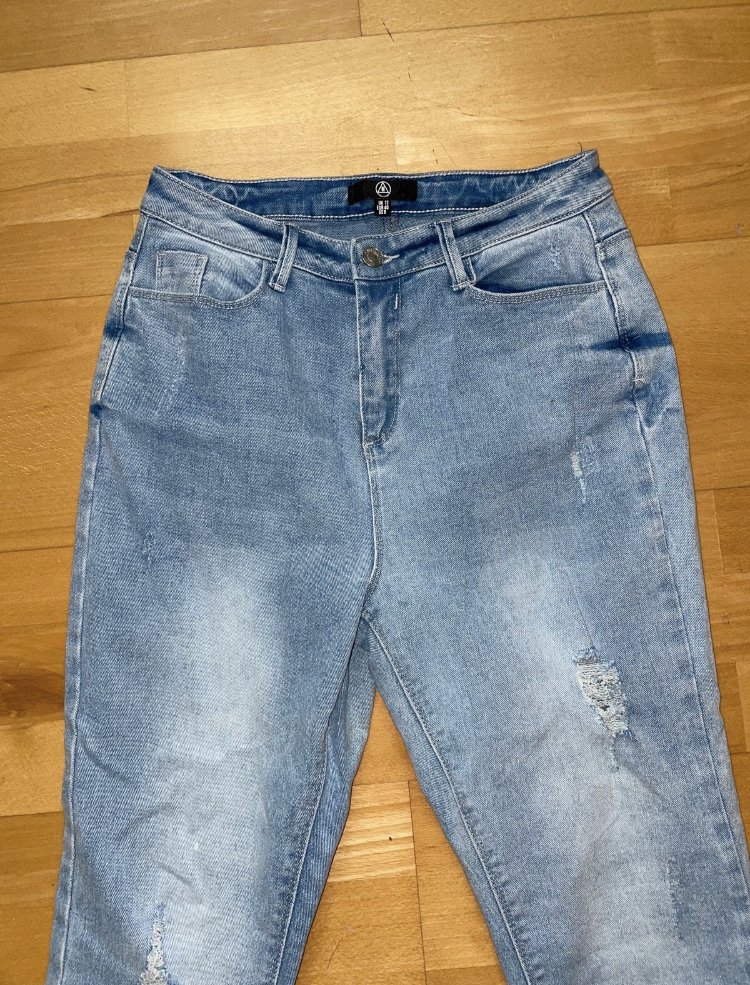 Missguided blaue Jeans Größe 40