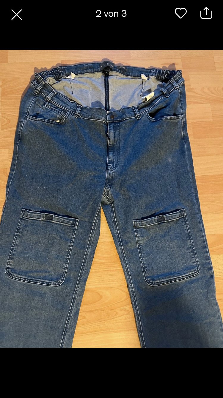 Rolli Moden Jeans für Rollstuhlfahrer, Größe 58