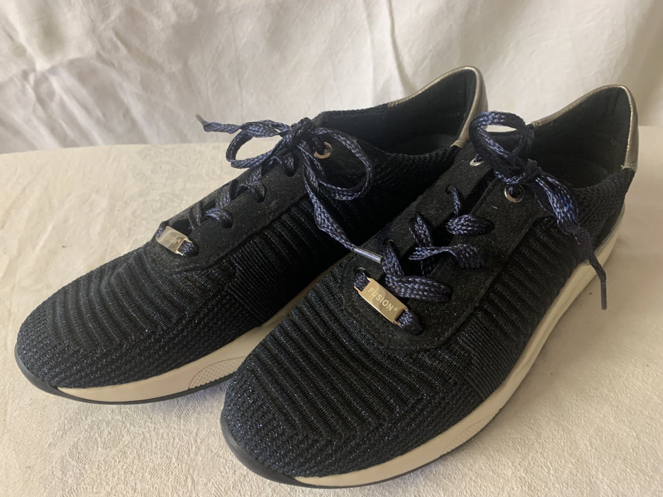 Ara Fusion Schuh blau, Größe 8,5