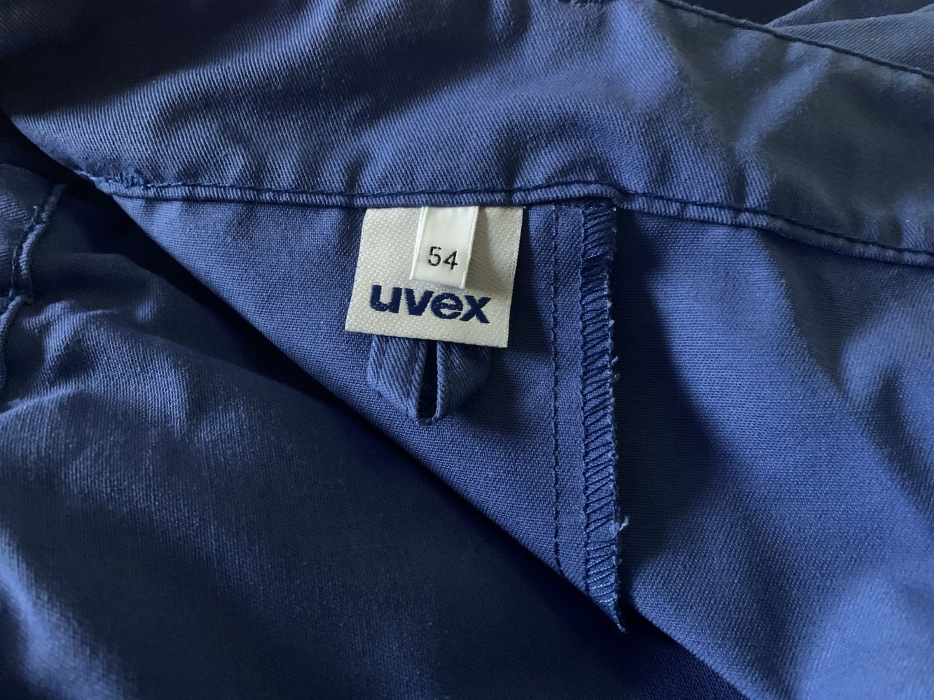 Herrenhose/Arbeitshose blau, Größe 54 von Uvex