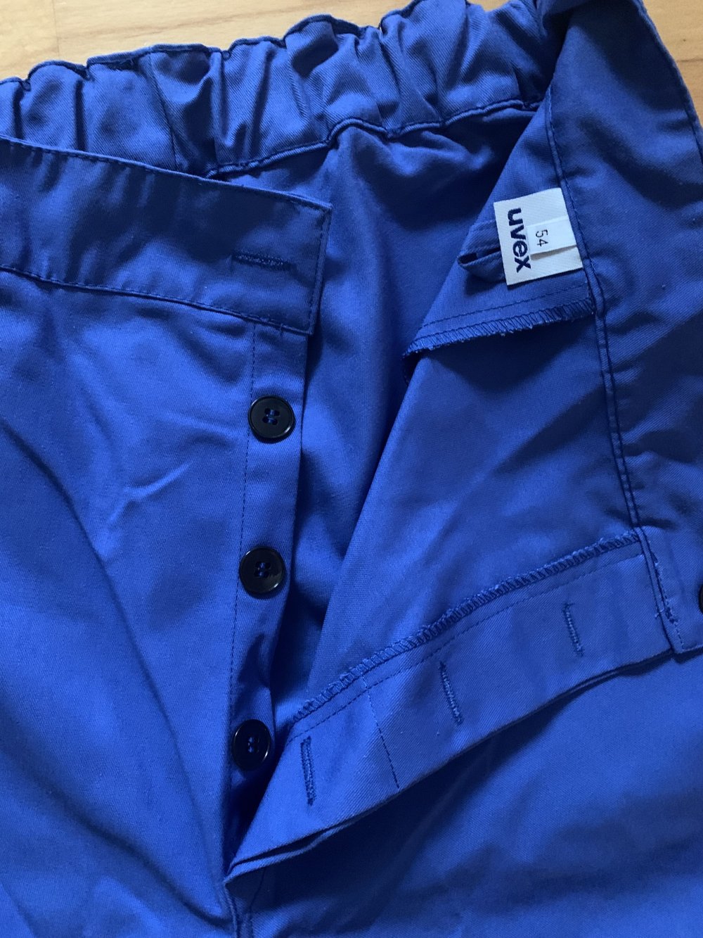 Herrenhose/Arbeitshose blau, Größe 54 von Uvex