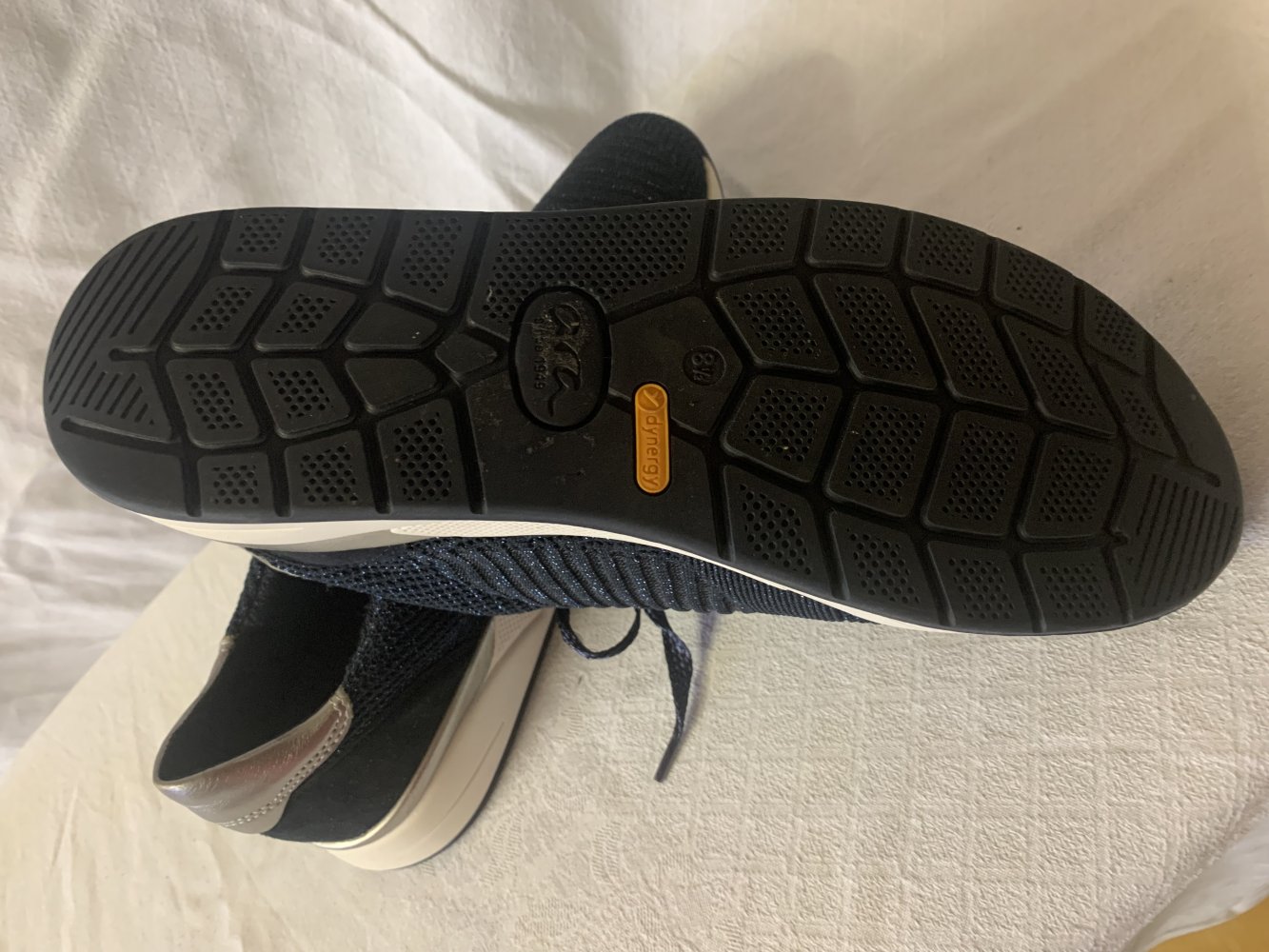 Ara Fusion Schuh blau, Größe 8,5