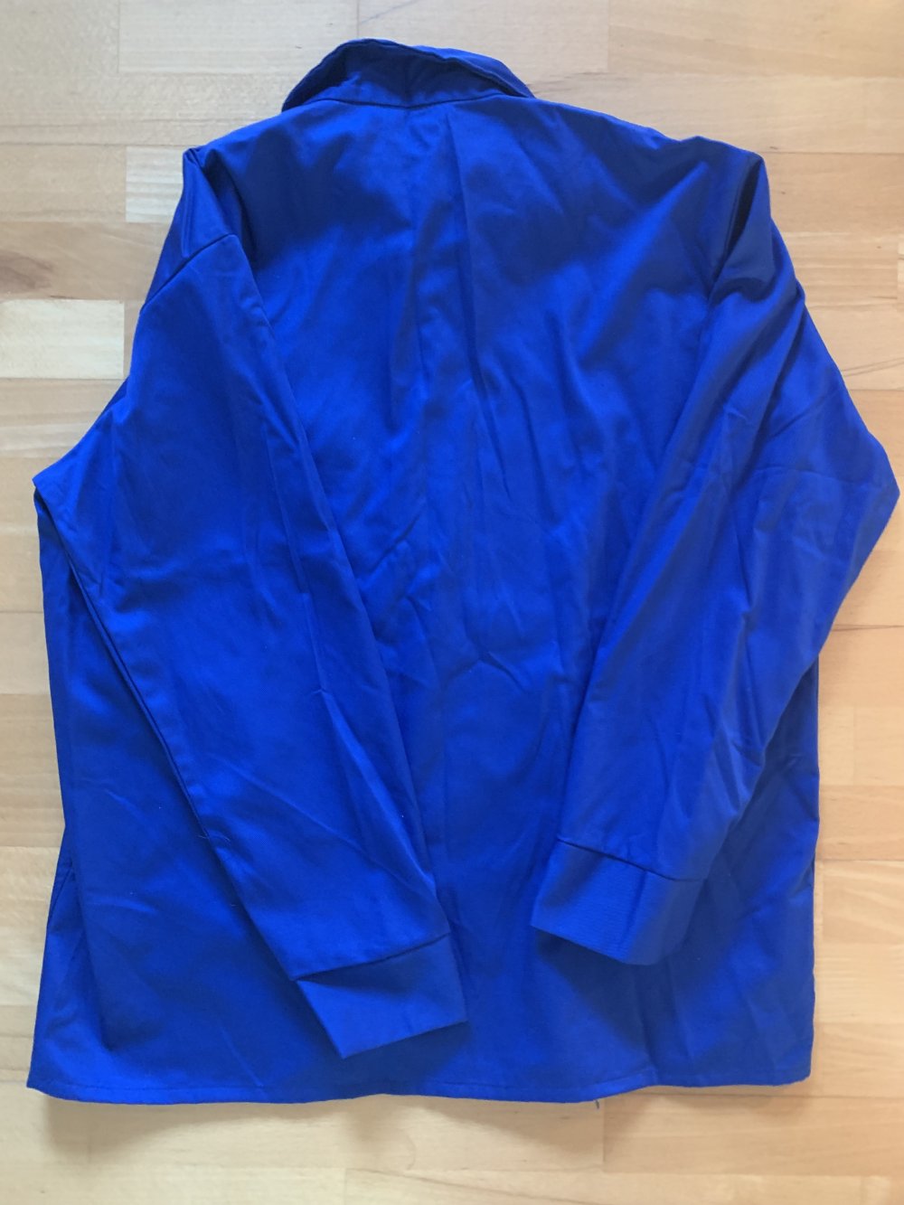 Herrenhemd/Arbeitshemd blau, Größe 43