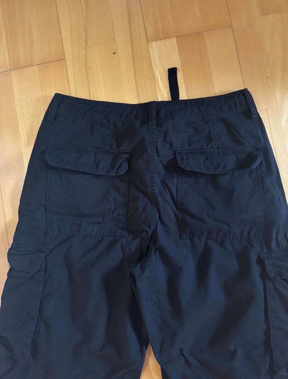 Cargohose Bershka schwarz, Größe 44