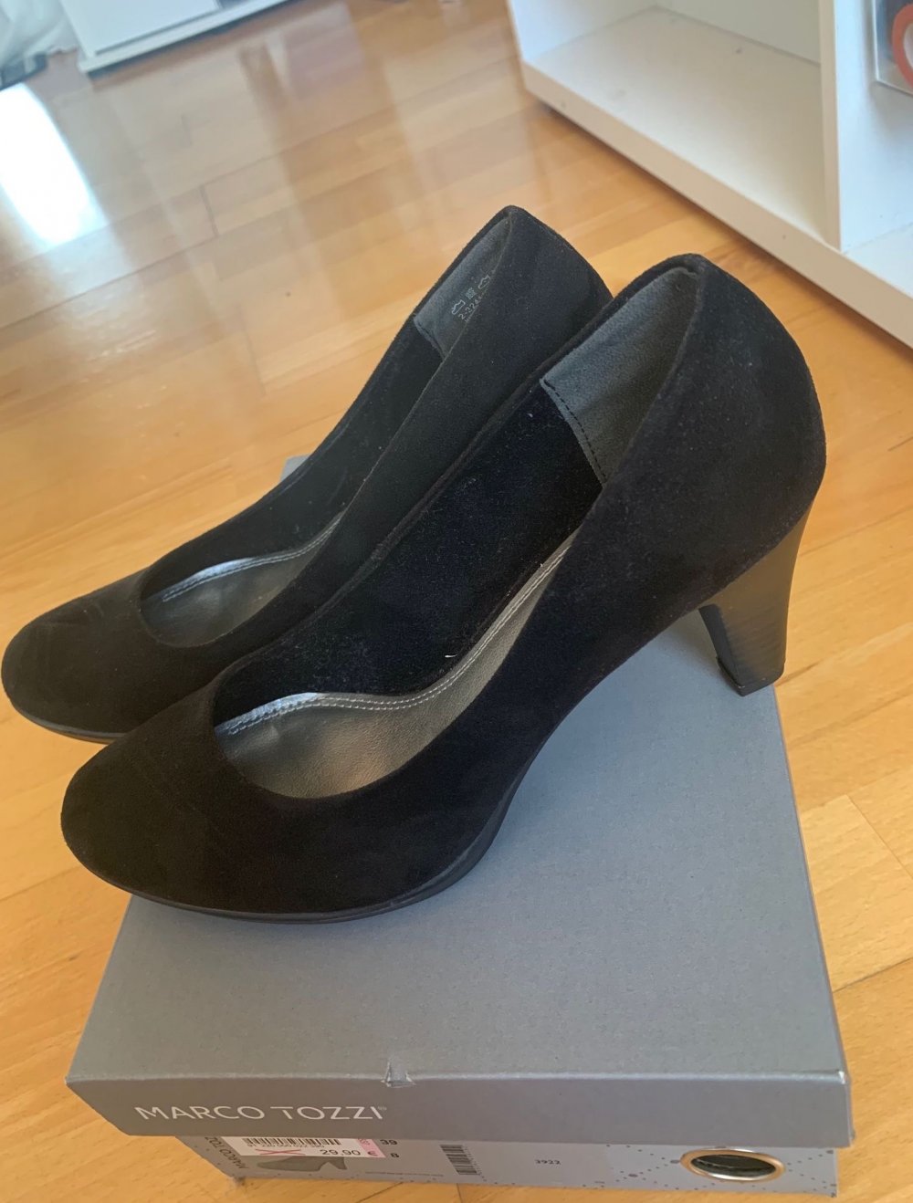 Marco Tozzi Pumps/Absatzschuhe schwarz, Große 39