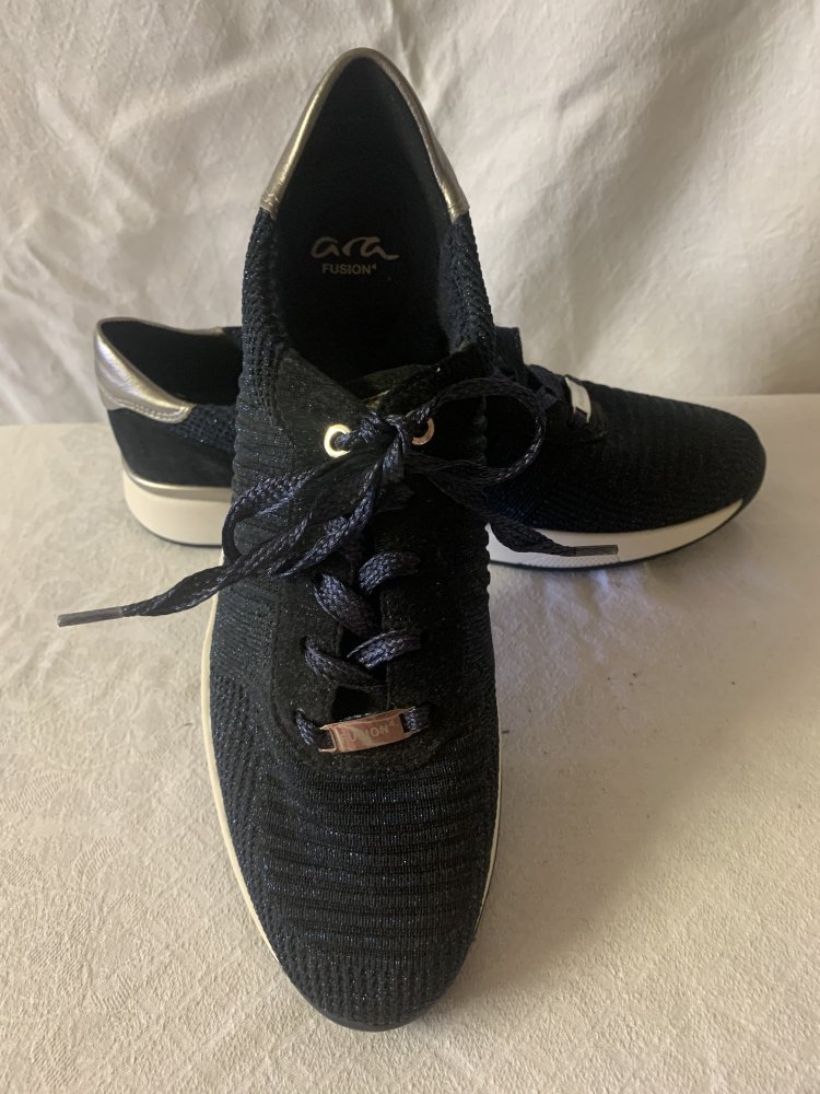 Ara Fusion Schuh blau, Größe 8,5