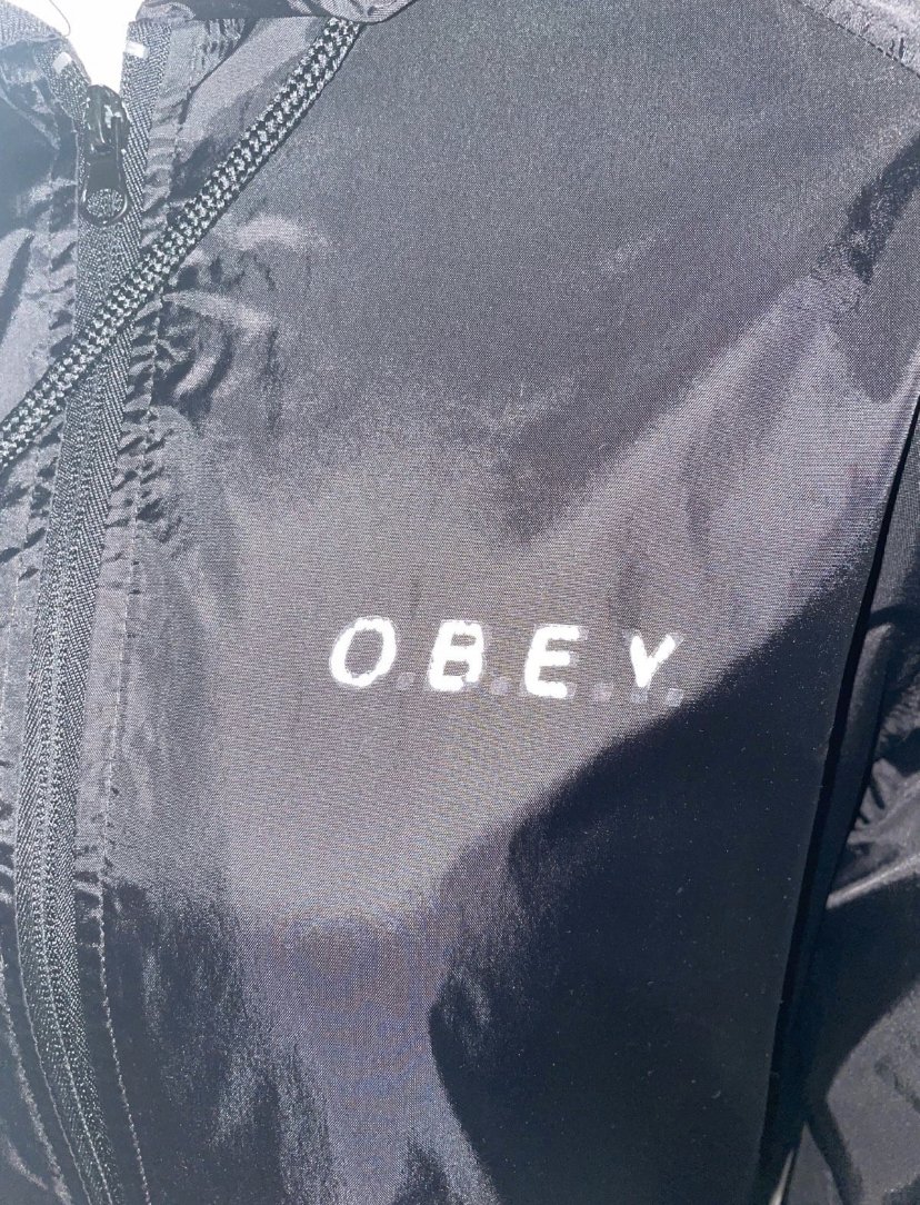 O.B.E.Y, Jacke schwarz, Größe S