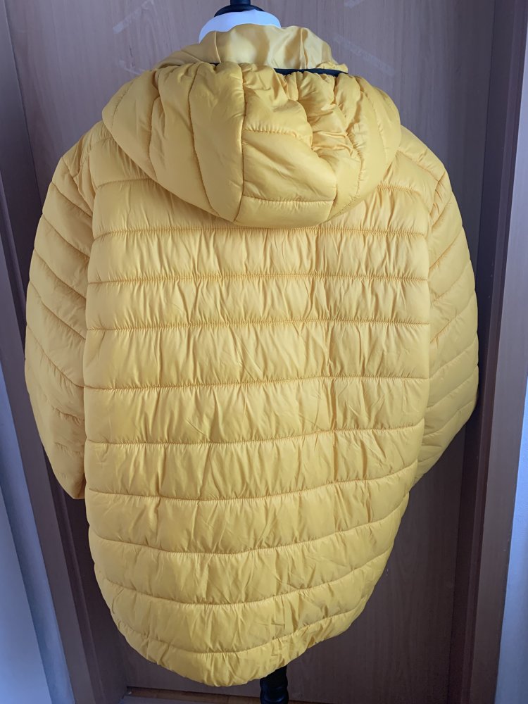 Steppjacke gelb, 5 XL