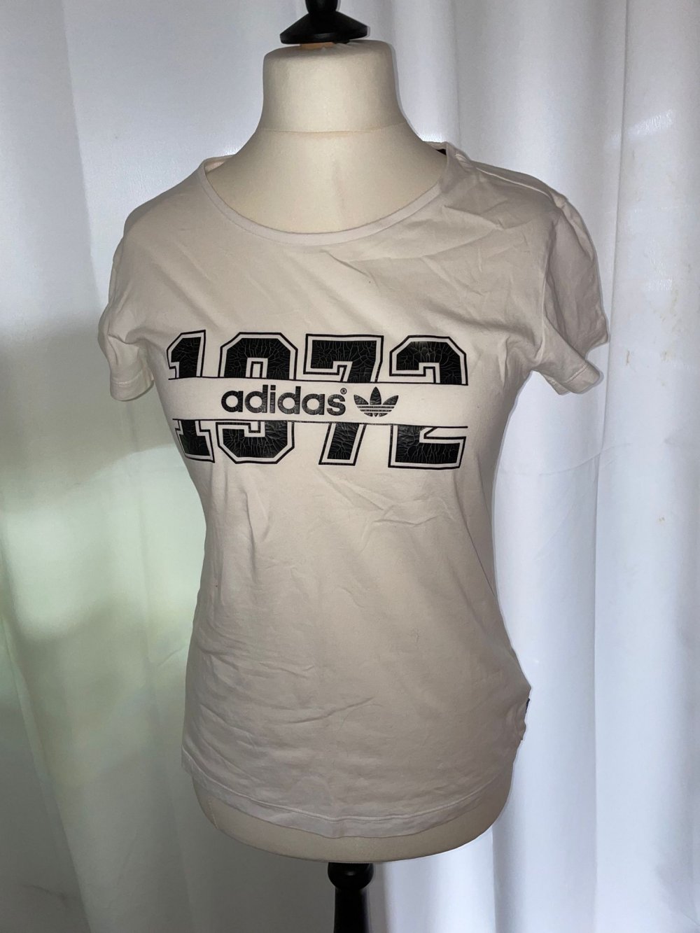 T-Shirt Adidas, weiß, Größe 40
